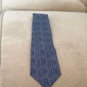 Men's Blue Patterned Tie